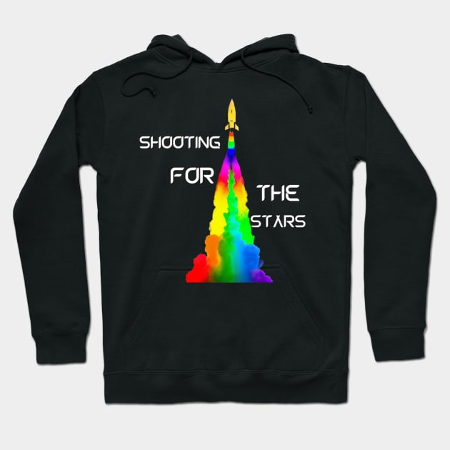 Shooting for the stars Hoodie by colorpuddle